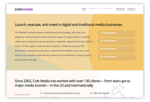 cole media