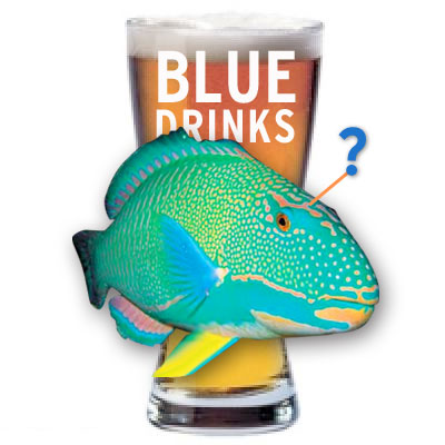blue drinks