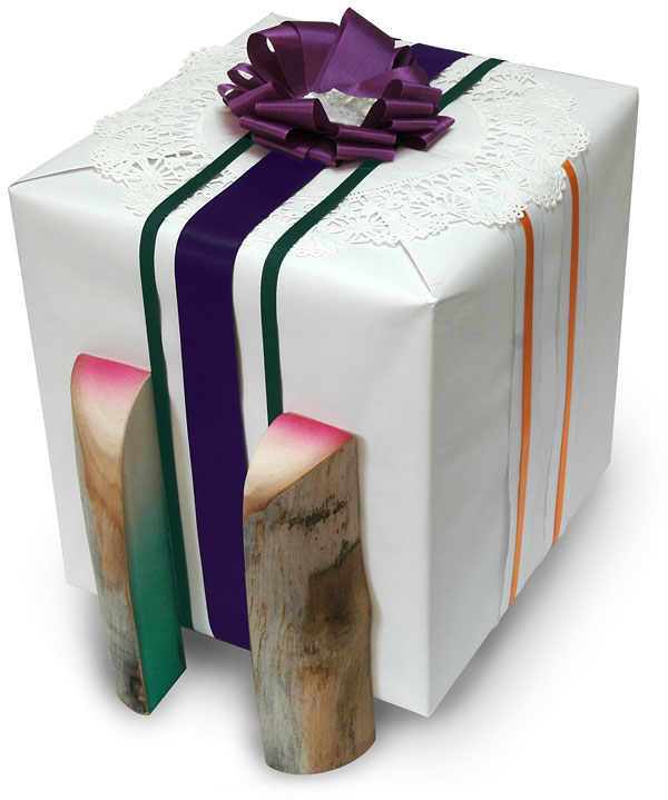 aspen log wedding wrap