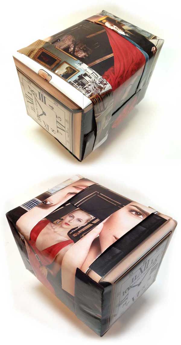 red dress band wrap
