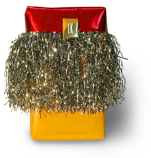 tinsel beard wrap
